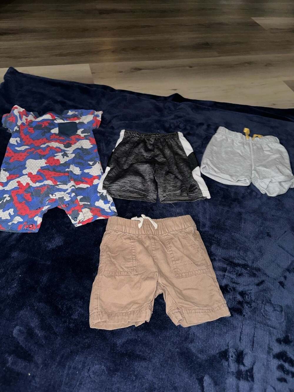 Wonder Nation Baby Boys Assorted Shorts Lot Size 12M